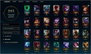 Conta Platina 5 - League of Legends LOL
