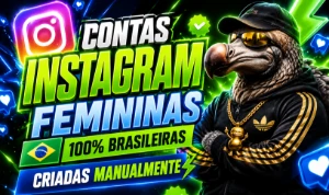 Contas Instagram Vulgos Femininos 100% Brasileiras - Redes Sociais