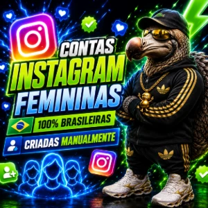 Contas Instagram Vulgos Femininos 100% Brasileiras - Redes Sociais