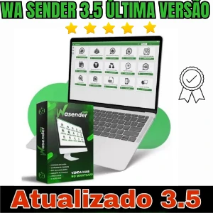 Wa Sender 3.5 Versão Saindo Do Forno - Serviços Digitais