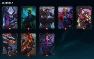 [Conta Handlevel]Esmeralda Flex+83Skins+[Full Dados] - League of Legends LOL