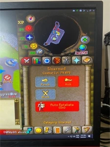 Conta Pure 99 STR, 80 Range, 50 att, 70 prayer + 20M BANCO - Runescape RS