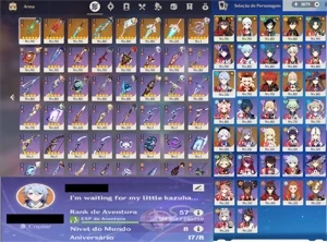 Genshin Impact, 5*characters 80-90 perfect buids - ar57
