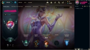 💥PLATINA 2 💥 muitas skins e campeões - League of Legends LOL