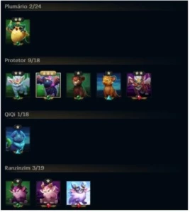 💥PLATINA 2 💥 muitas skins e campeões - League of Legends LOL