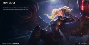 Vendo conta League of Legends-Rammus-rei e outras skins rara LOL