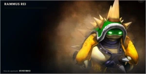 Vendo conta League of Legends-Rammus-rei e outras skins rara LOL