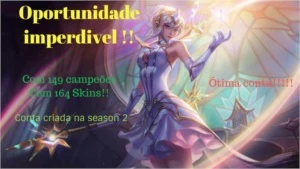 🔴  CONTAS EM PROMOÇÃO!! PRA SAIR RÁPIDO!! 🔴 - League of Legends LOL