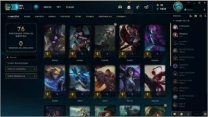Conta League of Legends - Bronze 1 (Boas Skins) LOL