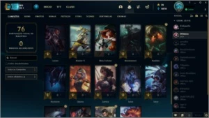 Conta League of Legends - Bronze 1 (Boas Skins) LOL