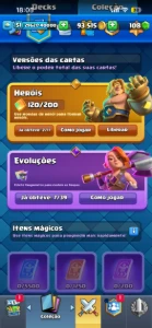 Conta Clash Royale 10K trofeus