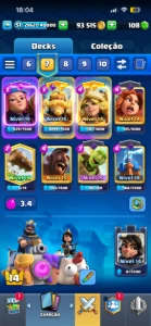 Conta Clash Royale 10K trofeus
