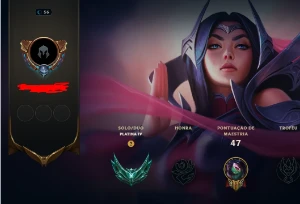 vendo conta platina 4 - League of Legends LOL