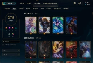 Conta League Of Legends LOL