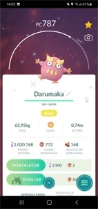DARUMAKA SHINY POKEMON GO - Pokémon