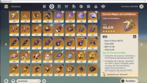 Raiden,Hutao,Zhongli,Venti,Zazuha,Childe,Itto,e + - Genshin Impact
