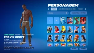 Conta Fortnite Com Travis + 1900 Vbucks