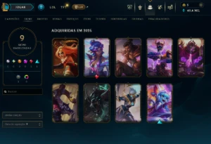 Conta mestre lol 350 pdl (sem email confirmado) - League of Legends