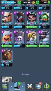 Conta Royale xp12 Semi Maximizada - Clash Royale