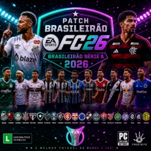 Patch FCM 26 V1.64 com Brasileirão serié A, B, C e D - FIFA