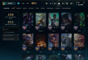 Prata 3 com TODOS os Champs e 241 Skins ( JG / TOP ) - League of Legends LOL