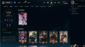 Conta Valorant (diamante) e Lol(platina) 1400 reais em skin