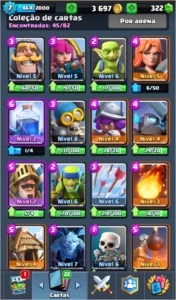 Conta Clash of Clans Full e Clash Royale