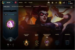 CONTA DE LOL OURO 4 NÍVEL 40, 23 CAMPEÕES - League of Legends