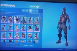 Conta de fortnite muito rara