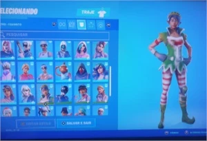 Conta de fortnite muito rara