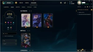 Plat 2/428Skins/AllChamps/Riven Original(Entre outras) - League of Legends LOL