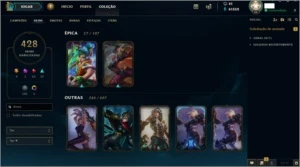 Plat 2/428Skins/AllChamps/Riven Original(Entre outras) - League of Legends LOL