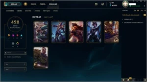 Plat 2/428Skins/AllChamps/Riven Original(Entre outras) - League of Legends LOL