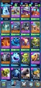 CONTA DE CLASH ROYALE NO PRECINHO