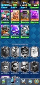CONTA DE CLASH ROYALE NO PRECINHO