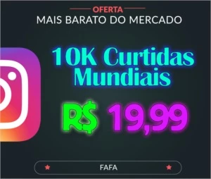 100 Curtidas Instagram por R$ 0,99! Entrega Rápida e Segura - Redes Sociais