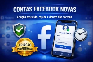 Facebook | 2026/2024 Contas Novas.   Algumas Criadas Na Hora - Social Media