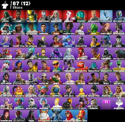 Conta Fortnite | 87 Skins | Golden Gear Midas | Entrega auto