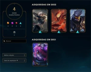 Conta League of Legends - Prata LOL