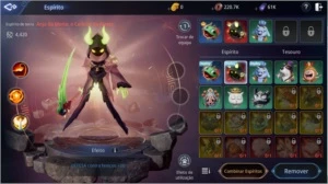 Conta com PET raro anjo da morte lvl 40 - MIR4