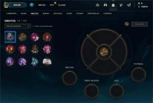 Conta LOL Diamante 4 - League of Legends