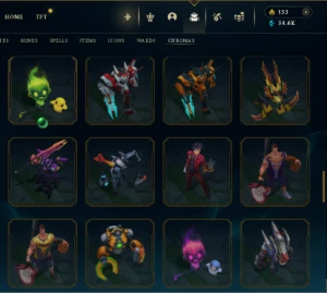 Conta Lol Full Acesso - Lvl 335 - 445 Skins - Todos Campeões - League of Legends