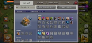 Vende-se vila CV7 full do clash of clans