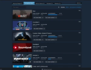 Conta steam lvl 100 + aguia 2 cs +160 twich drops rust jogos