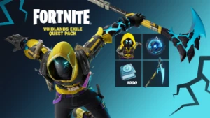 pacote fortnite Voidlands Exile Quest Pack + 1,000 V-Bucks