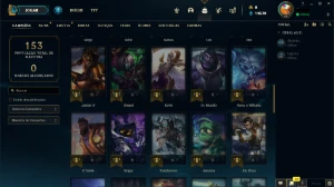 Conta de league of legends LOL