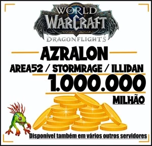 1M Gold wow Azralon  - Blizzard