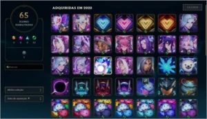 Conta League of Legends Platina IV LOL