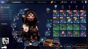 conta mir4 level 80 110k power