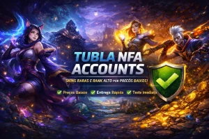 Contas NFA com Skins e Rank | Baratas + Entrega Rápida - League of Legends LOL